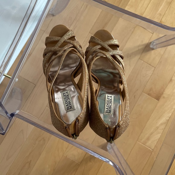 Badgley Mischka sparkly heels - Picture 3 of 3